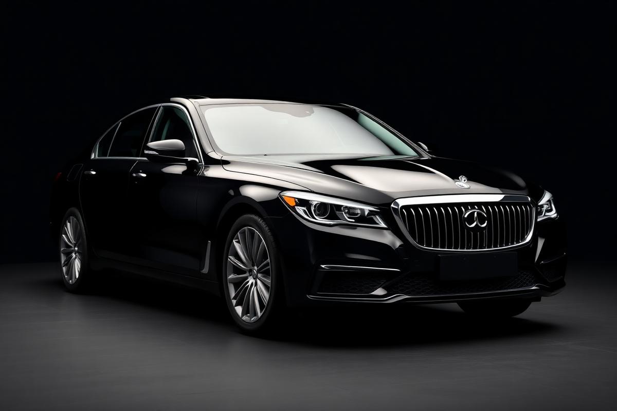 Executive sedan used for chauffeur service in Toronto